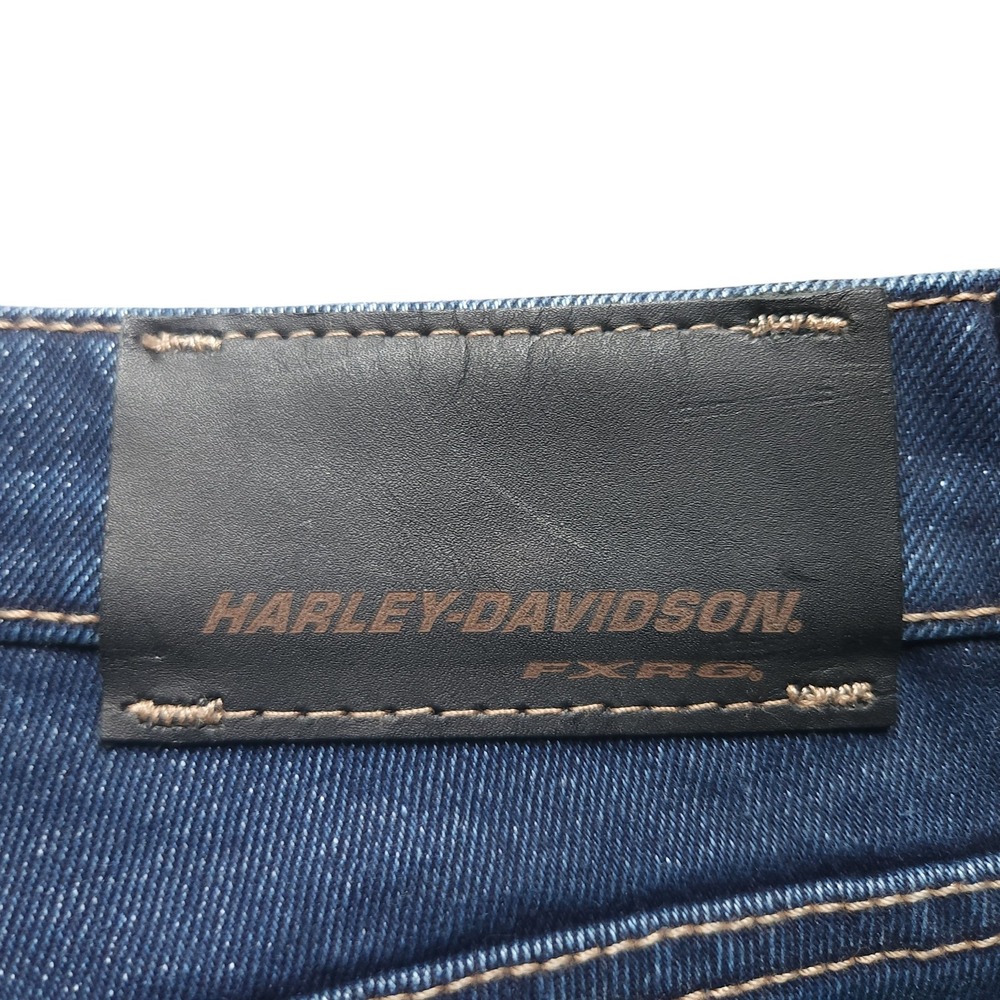 Harley-Davidson® Women's FXRG Armalith Denim Mid-Rise Jeans size 29 NWT $295 - Picture 4 of 10